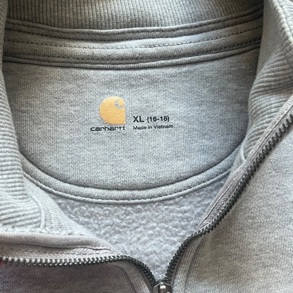 Carhartt grey zip up - Picture 2 of 5